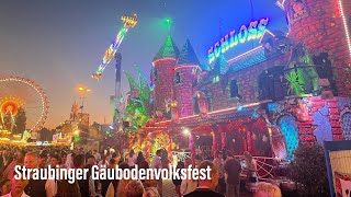 Gäubodenvolksfest Straubing 2022  Stimmung zum Auftakt [upl. by Letnahs]