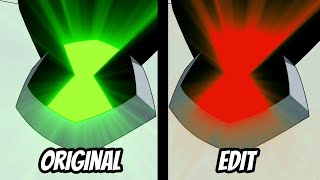 What if Ben 10 Omniverse Had a Classic Omnitrix TimeOut Effect with a Red Twist [upl. by Nemzzaj797]