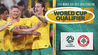 Subway Socceroos v Lebanon  AFC 2026 World Cup Qualifier [upl. by Kruse]