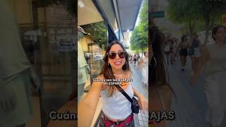 CUÁNDO SON LAS REBAJAS EN ESPAÑA 🛍️ españa travel valencia madrid barcelona expats spain [upl. by Yendirb]