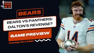 BEARS VS PANTHERS Preview and Predictions  Chicago Bears Podcast [upl. by Solita]