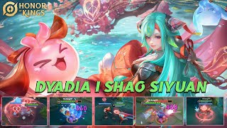 HERO BARU DYADIA BUILD COMBO DETAIL SKILL HONOR OF KINGS GLOBAL SERVER hokstudio honorofkings [upl. by Rabkin]