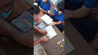 Coloring time for kids at Premas School Jodhpur 1 [upl. by Obeded237]