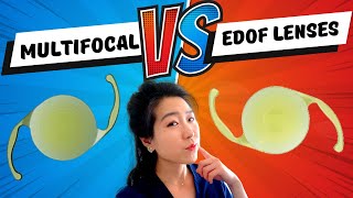 Multifocal vs EDOF lenses  Which Premium Lens Is The Best Fit For My Cataract Surgery [upl. by Wooster]