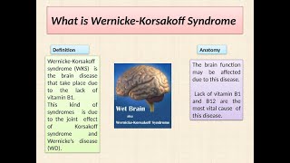 What is the Vitamin Deficiency in Wernicke Korsakoff Syndrome Vitamin B1 thiamine deficiency [upl. by Pish]