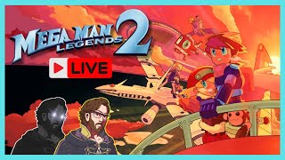 This Game is a Tower Defense Now  LIVE Lets Play Mega Man Legends 2 Episode 4 [upl. by Zippora]