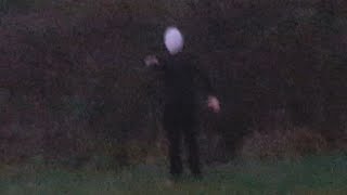 Entry10 REAL SLENDERMAN SIGHTING CAUGHT ON TAPE MARCH 2016 [upl. by Ajile]