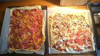 Pizza maken  Lekker en eenvoudig recept ook voor kinderpizzas [upl. by Ettesoj]