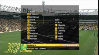 Norwich vs Scunthorpe Highlights 02042011 [upl. by Norling456]