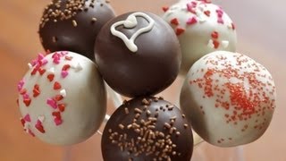 BAKING Brownie Cake Pops from scratch Easy cake pops frosting recipe amp easy cake pops from scratch [upl. by Enyawad]