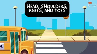 Head Shoulders Knees and Toes Fun Body Parts Song for Kids kidssongs rhymes singalong fun [upl. by Summer]