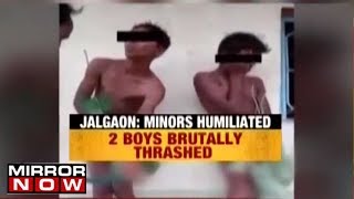 Jalgaon 2 Minors Brutally Assaulted For Bathing In Wrong Pond [upl. by Renner609]