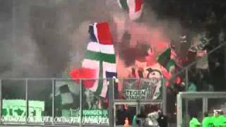 De Graafschap  FC Groningen 20102011 1  Groningen Fanatics [upl. by Bunting]