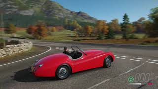 Forza Horizon 4  A gentleman drivers car the Jaguar XK120SE [upl. by Grady]