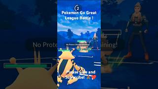 Pokemon Go Great League Battle [upl. by Draude]