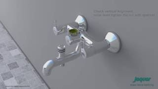 Bathroom Mixer Fittings How To Install Jaquar’s 3 In 1 Wall Mixer [upl. by Rashida]