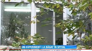 Un experiment făcut la ora de chimie a băgat mai mulți elevi în spital [upl. by Nollek704]