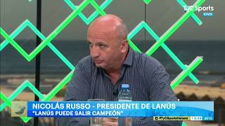 Russo quotCenturión nos interesa pero a préstamo y sin cargoquot [upl. by Zohara922]