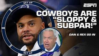 NEW LOW for the Dallas Cowboys 😮 SLOPPY UNDISCIPLINED SUBPAR TEAM  Dan Orlovsky  Get Up [upl. by Nybbor332]