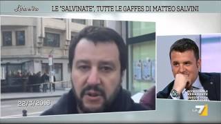 Le salvinate tutte le gaffes di Matteo Salvini [upl. by Mishaan]