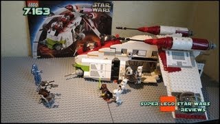 Lego Star Wars 7163 Republic Gunship Review [upl. by Moritz246]