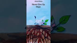 never give up hope  do your best always shorts youtubeshorts abdulrafaysketches [upl. by Ahseal]