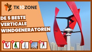 De 5 beste verticale windgeneratoren [upl. by Kerrison]