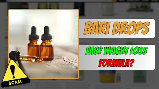 Bari Drops Review Does It WORKS [upl. by Airtina928]