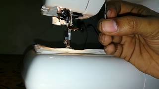 How to change needle in Usha Janome sewing machine in Telugu [upl. by Atela]