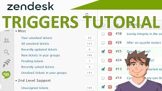 Zendesk Triggers Tutorial [upl. by Nyladnor]