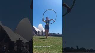 Hoola Hoop at Sydney Opera House [upl. by Letney]