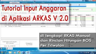 RKAS  Tutorial Input Aplikasi RKAS 2020 V 20 [upl. by Fugate]