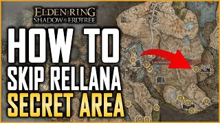 Elden Ring DLC HOW TO SKIP RELLANA BOSS FIGHT  Secret Area to Acadu Altus [upl. by Vally]