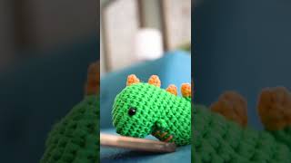 Some crochet cuteness for your week Whos the Felix to your Fred 🦖🦊 [upl. by Anigue]