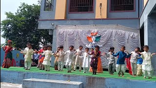 Desham manade Telugu Patriotic Song Performed By 1st Students [upl. by Nolla541]