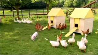 BBC CBeebies Big Barn Farm Big Barn Farm Theme Song [upl. by Nrobyalc]