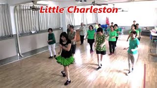 Little Charleston｜Line Dance by Frank Trace｜Demo amp Walkthru｜小小查爾斯頓｜含導跳｜4K [upl. by Yehudi887]