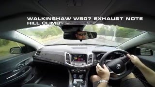 Walkinshaw W507 Exhaust Note  Hill Climb [upl. by Wivinah]