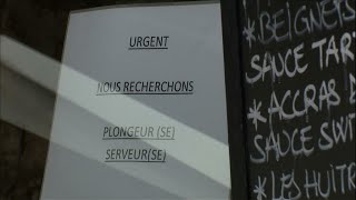 Pénurie de main d’œuvre  de nombreux secteurs connaissent une hémorragie de personnel • FRANCE 24 [upl. by Eittel]