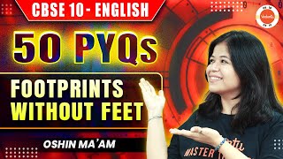 50 Most Repeated Questions from Footprints Without Feet 🤩 Class 10 English PYQ 🔥 [upl. by Kciredec]