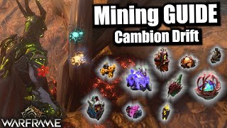 Mining GUIDE For Cambion Drift  Warframe [upl. by Eberto]