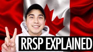 RRSP Explained for BEGINNERS EVERYTHING YOU NEED TO KNOW [upl. by Aihsram]