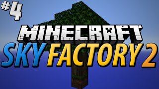 SKY FACTORY 2  Part 4  9x9 Smeltery amp The gRassatron 9000 [upl. by Pfeifer]