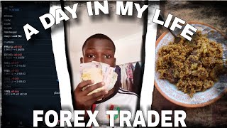 A DAY IN ALIFE OF A TEENAGE FOREX TRADER  FLIPPING ACCOUNT [upl. by Libbie]