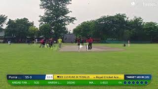 Live Cricket Match  Royal Cricket Academy U12 vs Punia Cricket Academy  15Aug24 0201 PM 20  Pu [upl. by Arney]