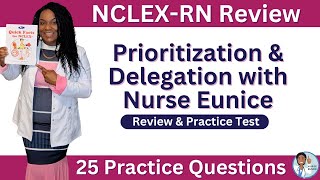 🏆 NCLEXRN Review and Quiz Prioritization amp Delegation [upl. by Ydoc]