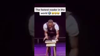 Worlds fastest reader 2022 iamkentkarter [upl. by Grof]