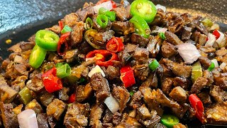 KAYANGKAYA SA BUDGET NA PULUTAN  PUSO NG MANOK l CHICKEN HEART l PULUTAN RECIPE l SISIG [upl. by Rapsag59]