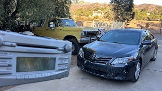 Toyota Camry ACV40 radio stereo replacement elchanojose [upl. by Eniledam736]