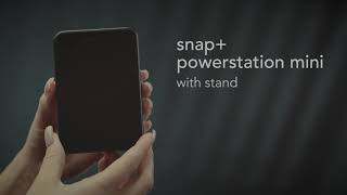 mophie snap powerstation mini with stand  product features [upl. by Dopp]